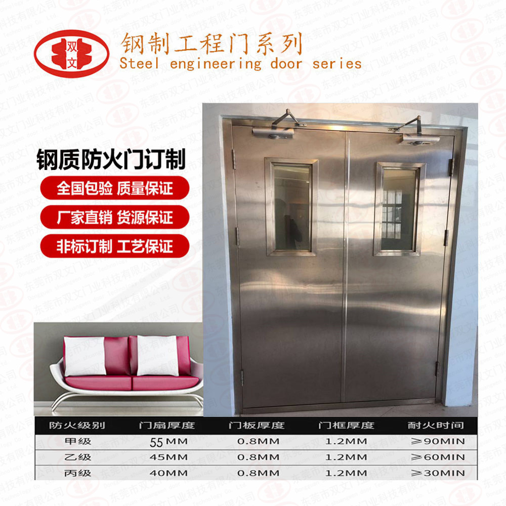 不銹鋼防火門 (14)